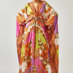 Rajdeep Ranawat Imama Multi-Color Whimsical Print Kaftan