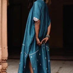 Avacara Parcha Blue Kaftan Set -Textalux Sales 0403ac01 5