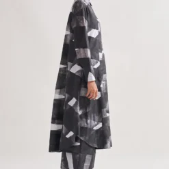 Amrich Black Handpainted Tunic -Textalux Sales 0404amr29 3