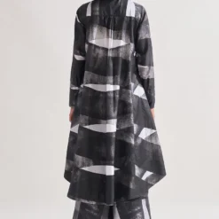 Amrich Black Handpainted Tunic -Textalux Sales 0404amr29 6