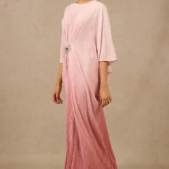 Tarun Tahiliani Shaded Old Rose Embellished Kaftan -Textalux Sales 111023tt01 2
