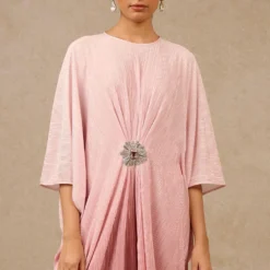 Tarun Tahiliani Shaded Old Rose Embellished Kaftan -Textalux Sales 111023tt01 3