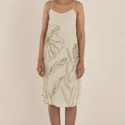 NAMBI-KAI Sage White Dress 8 NAMBI-KAI Sage White Dress -Textalux Sales 12623nr22 3