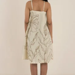 NAMBI-KAI Sage White Dress 9 NAMBI-KAI Sage White Dress -Textalux Sales 12623nr22 4