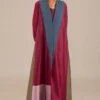 AMPM Bahaar Mulberry Cotton-Silk Abaya Set 2 AMPM Bahaar Mulberry Cotton-Silk Abaya Set -Textalux Sales 131223ampm7 1