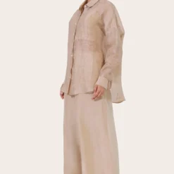 November Noon Terra Silk Linen Shirt