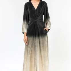 431-88 By Shweta Kapur Ombre Pleated Jumpsuit