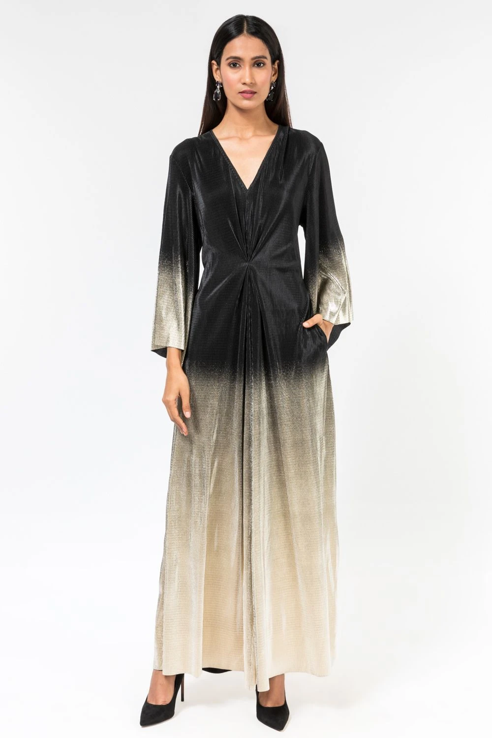 431-88 By Shweta Kapur Ombre Pleated Jumpsuit 3 431-88 By Shweta Kapur Ombre Pleated Jumpsuit