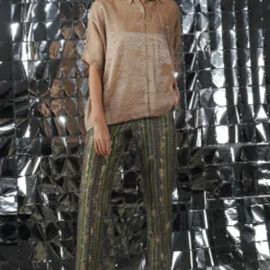 YAVI Brown Stella Shirt