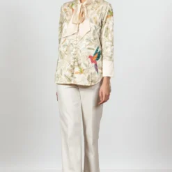 PATINE Ivory Audrey Tie Up Top