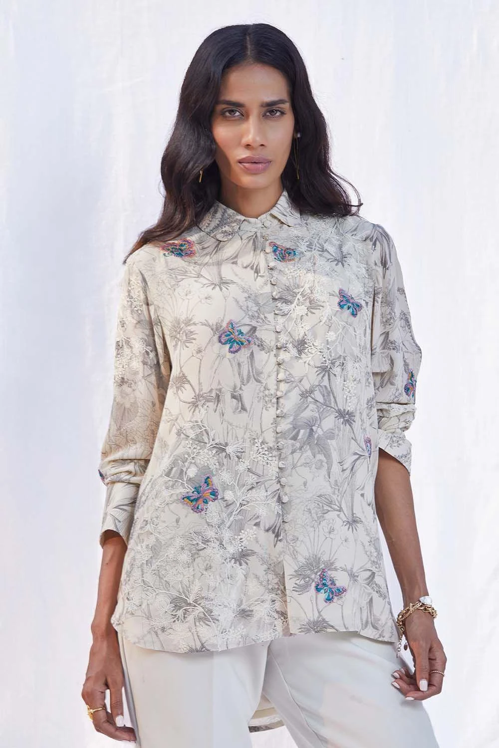 PATINE Gara Hand Embroidered Shirt 4 PATINE Gara Hand Embroidered Shirt - Image 2