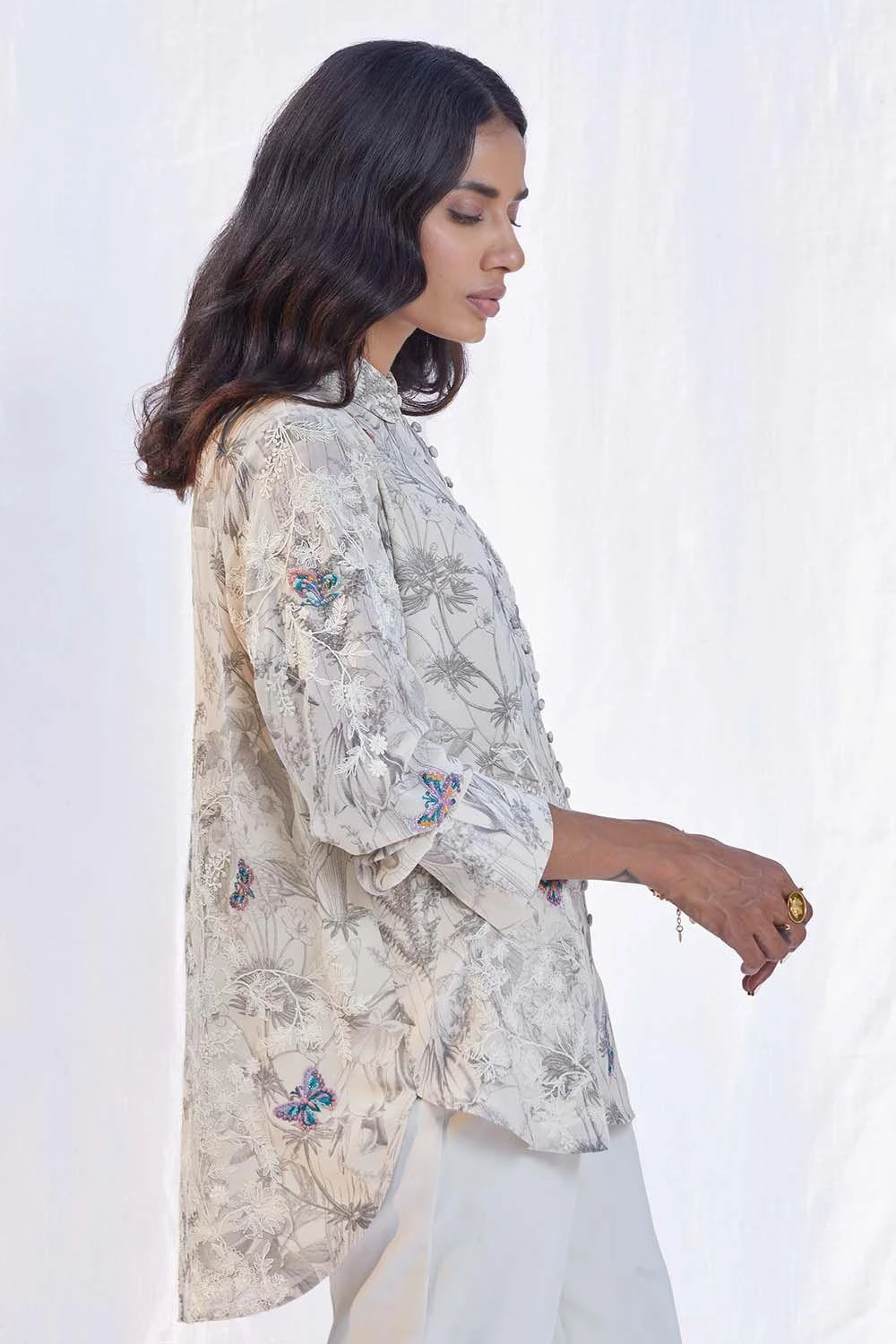 PATINE Gara Hand Embroidered Shirt 5 PATINE Gara Hand Embroidered Shirt - Image 3