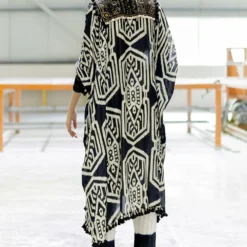 Pooja Keyur Orion Black Embellished Kaftan Set -Textalux Sales 16623pk21 5