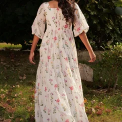 Ode To Odd White Countryside Bliss Dress -Textalux Sales 1701od07 4