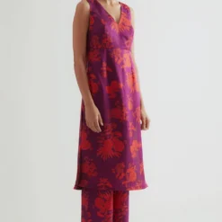 Kshitij Jalori Bentota Purple Kurta Set -Textalux Sales 18004 18102 p 2 2