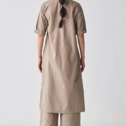 Three Sage Flap Pocket Tunic Set -Textalux Sales 18223toc51 6