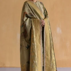 Archana Jaju Sage Hand Painted Kalamkari Kurta Set -Textalux Sales 18423ajh8 3