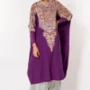 Divya Sheth Purple Gota Embroidered Kurta Set -Textalux Sales 184dy10 1