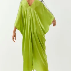 Inca Lime Green Kaftan Dress -Textalux Sales 1923ina73 3