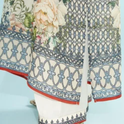 Rajdeep Ranawat Beige Floral Printed Kimono Tunic -Textalux Sales 197rr39 4