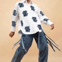 Dhruv Kapoor Blue Ascend Handcrafted Shirt