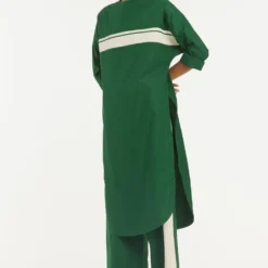 Three Emerald Green Kurta Set -Textalux Sales 208three8 2