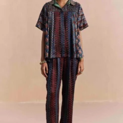 Sunira Designs Blue Mrida Texture Shirt