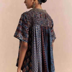 Sunira Designs Blue Mrida Texture Shirt 9 Sunira Designs Blue Mrida Texture Shirt -Textalux Sales 211023sm29 4