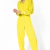 Bodice Lime Green Pleated Jumpsuit -Textalux Sales 2111bo22 1