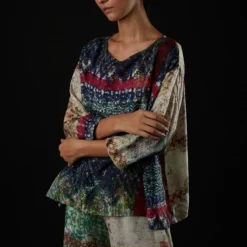 YAVI Crimson Carmen Top -Textalux Sales 2111yavi39 3