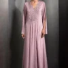 Rohit Gandhi + Rahul Khanna Swiss Rose Solis Kaftan -Textalux Sales 2124rgrk14 1