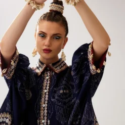 Rajdeep Ranawat Kamara Floral Kaftan Set -Textalux Sales 230623rr14 4