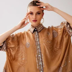 Rajdeep Ranawat Kamara Floral Printed Kaftan Set -Textalux Sales 230623rr17 4