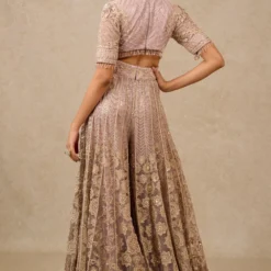 Tarun Tahiliani Lilac Embellished Jumpsuit 9 Tarun Tahiliani Lilac Embellished Jumpsuit -Textalux Sales 231023tt27 4