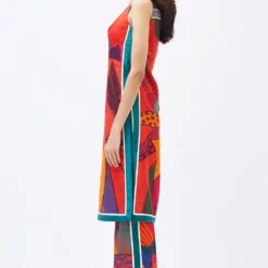 Kshitij Jalori Torres Strait Burnt Umber Kurta Set -Textalux Sales 23523kj8 2