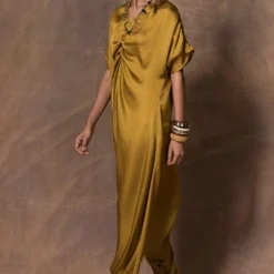 431-88 By Shweta Kapur Olive Green Lounge Jumpsuit 9 431-88 By Shweta Kapur Olive Green Lounge Jumpsuit -Textalux Sales 24042023sr02 3