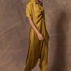 431-88 By Shweta Kapur Olive Green Lounge Jumpsuit 10 431-88 By Shweta Kapur Olive Green Lounge Jumpsuit -Textalux Sales 24042023sr02 4