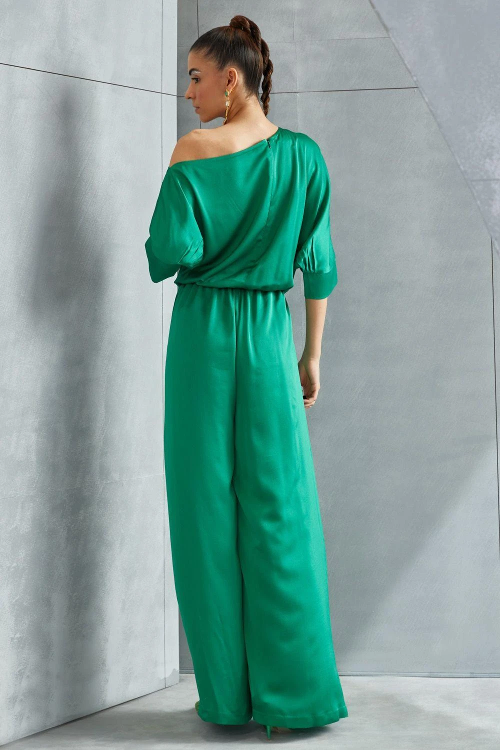 Namrata Joshipura River Leaf Drop Shoulder Jumpsuit 7 Namrata Joshipura River Leaf Drop Shoulder Jumpsuit - Image 5