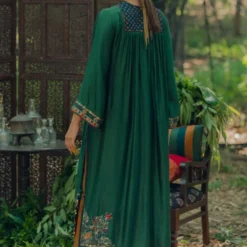 Pooja Keyur Green Aari Embroidered Kurta Set 15 Pooja Keyur Green Aari Embroidered Kurta Set -Textalux Sales 2701pk15 7
