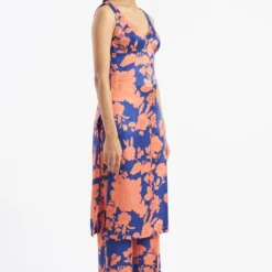 Kshitij Jalori Pali Tanzenite Sleeveless Kurta Set -Textalux Sales 283kj32 3