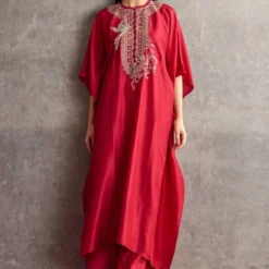 Jayanti Reddy Pink Zardosi Embellished Kaftan Set 9 Jayanti Reddy Pink Zardosi Embellished Kaftan Set -Textalux Sales 28823jr14 3