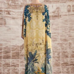 Rajdeep Ranawat Mustard Aayat Kaftan -Textalux Sales 290523rr01 4