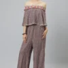 SVA Geometric Printed Cape Style Jumpsuit -Textalux Sales 29523sva1 1