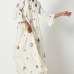 Payal Pratap Giardini Embroidered Dress 9 Payal Pratap Giardini Embroidered Dress -Textalux Sales 29623ppg2 3