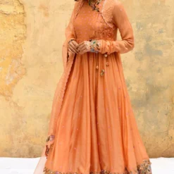 Niti Bothra Peach Orchid Angrakha Set 9 Niti Bothra Peach Orchid Angrakha Set -Textalux Sales 30323nb42 2
