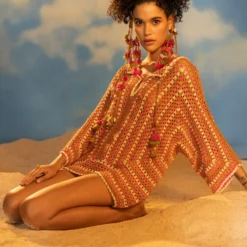 CAPISVIRLEO Ivory Crocheted Top -Textalux Sales 30623cp27 3