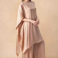 Stephany Beig High Neck Kaftan Set -Textalux Sales 31123sy2 2