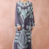 PS Pret By Payal Singhal Aqua & Purple Uzbek Printed Kaftan -Textalux Sales 31523ps70 1