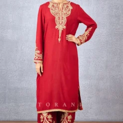 Torani Sindoori Pushti Kurta Set 13 Torani Sindoori Pushti Kurta Set -Textalux Sales 31t0m40 5