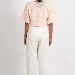 Ahmev Blush Pink Raglan Sleeve Top -Textalux Sales 328298 3